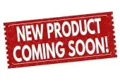 New product coming soon sign or stamp on white background, vector illustration